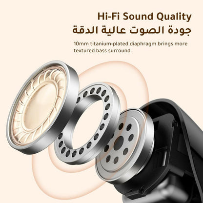 UGREEN Dots TWS Wireless Earbuds: BT 6.0, 35H Battery, 10mm Drivers, ENC HD Calls, IPX5 Waterproof - WS220 75628