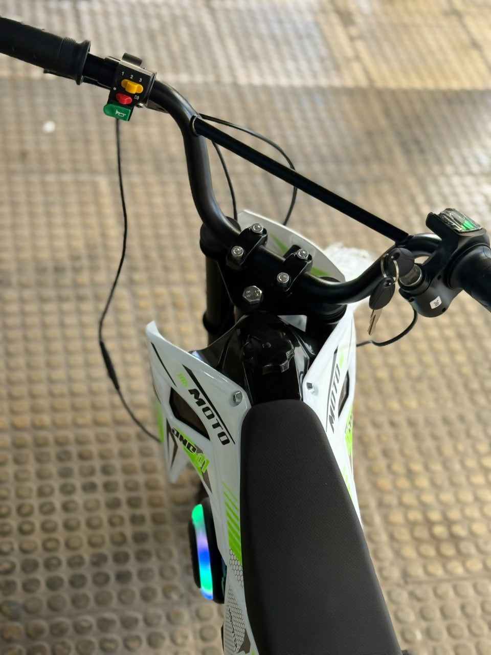Kids Electric Bike – 24V Battery, 3 Speed Modes (Ages 4+)