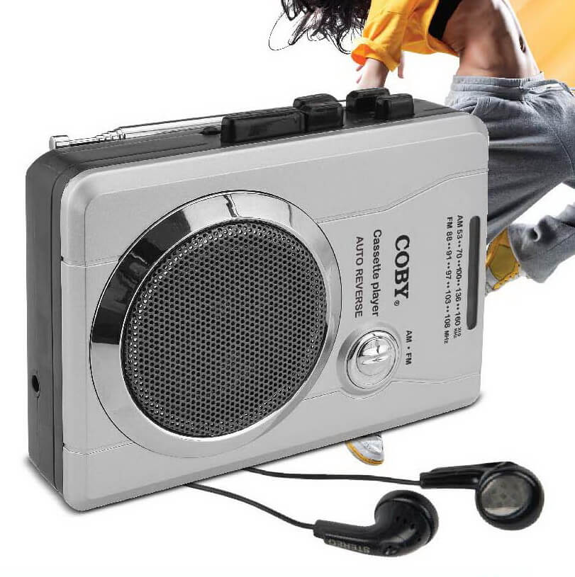 Coby, Cassette Tape Player Walkman Portable - CVR630