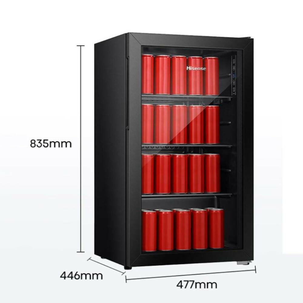 Hisense 122L Beverage Cooler, RBC122N4ASU