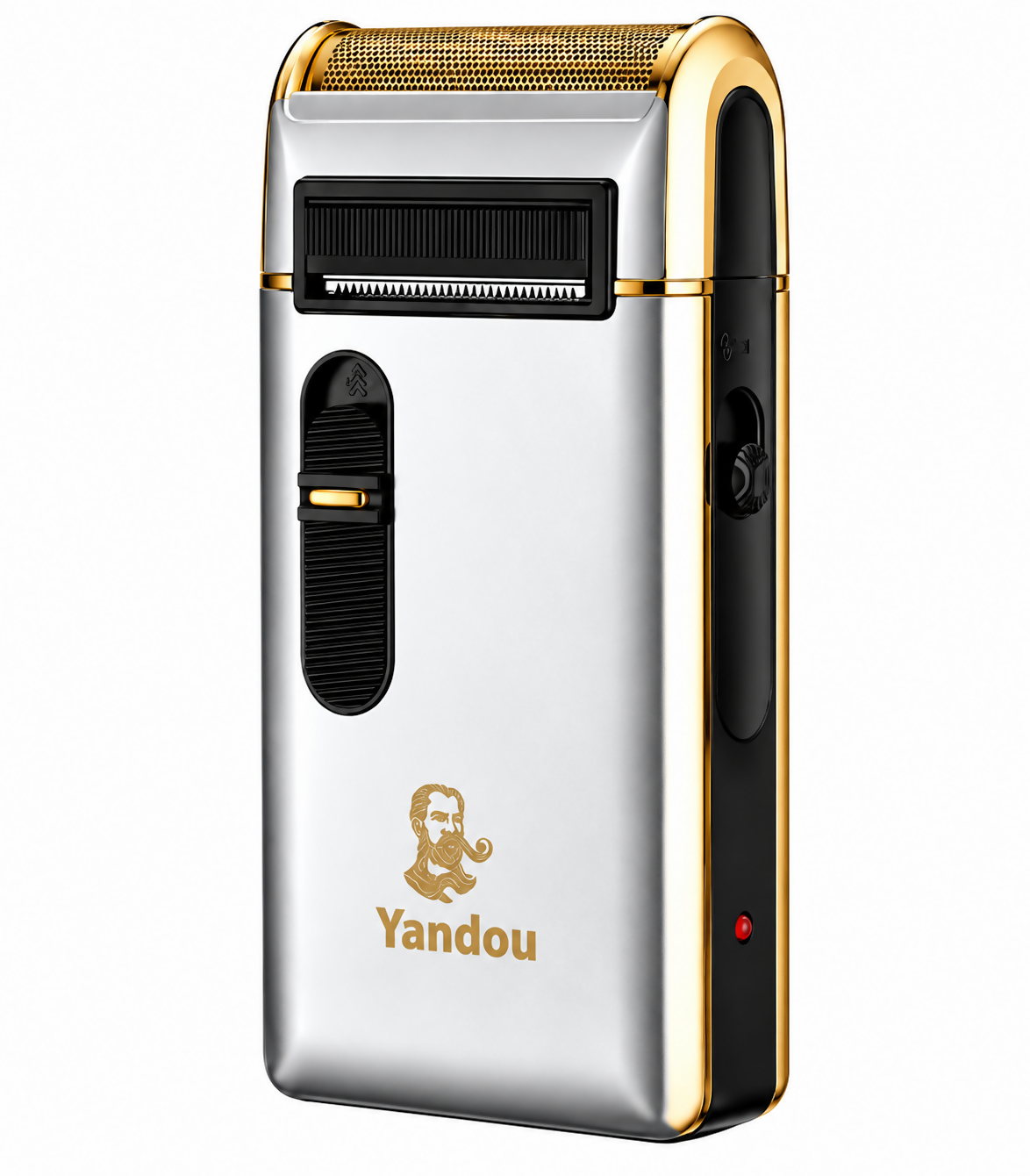 Yandou electric Shaver Silver-Gold efficient grooming