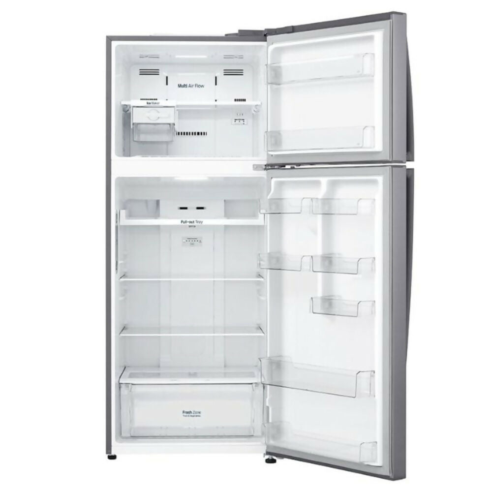 LG Fridge Top Mount 22Cft - E-Micom, Linear Compressor - [Silver], GR-C639HLCL