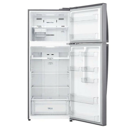 LG Fridge Top Mount 22Cft - E-Micom, Linear Compressor - [Silver], GR-C639HLCL
