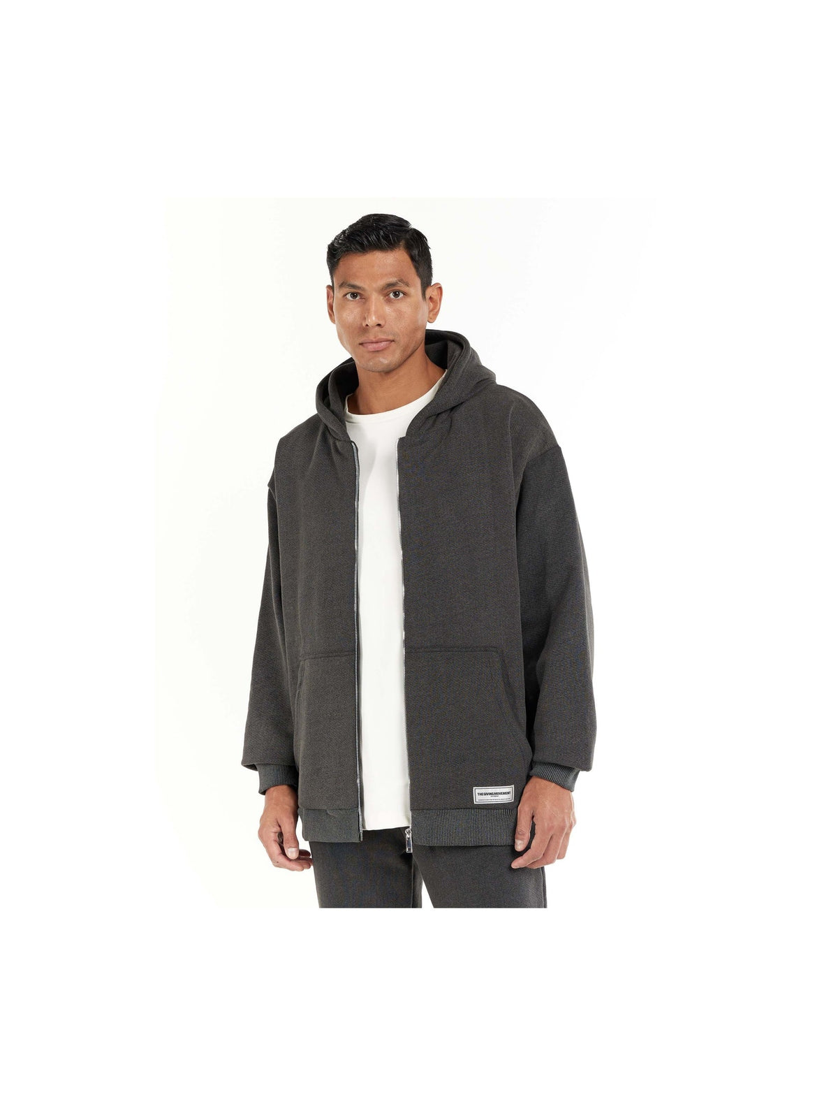 THE GIVING MOVEMENT WASHED ZIP HOODIE