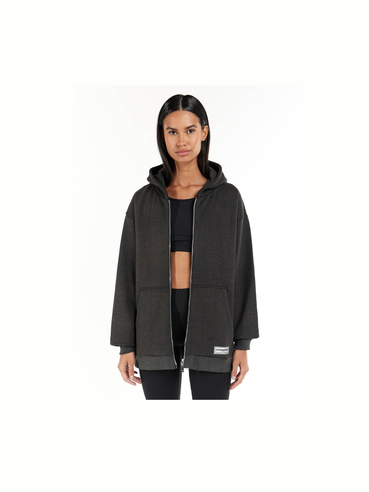 THE GIVING MOVEMENT WASHED ZIP HOODIE