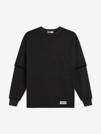 THE GIVING MOVEMENT WASHED 2 IN 1 PRINTED SWEATSHIRT