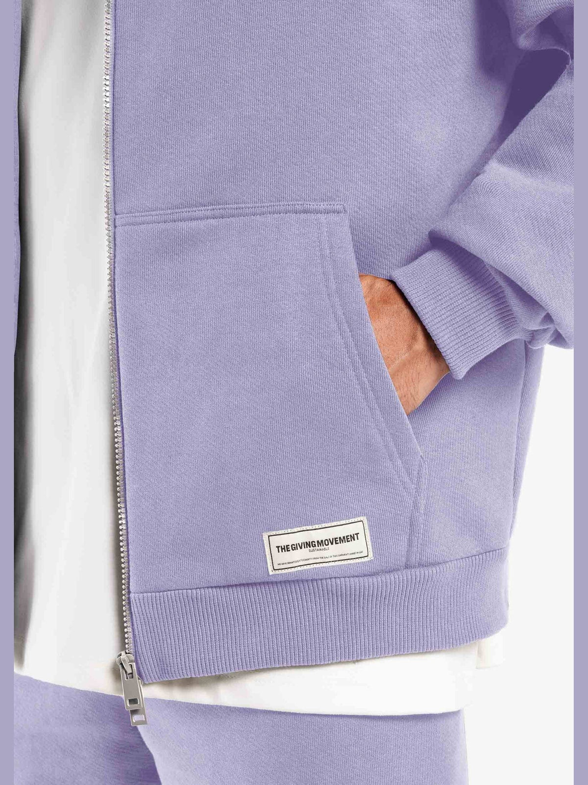 THE GIVING MOVEMENT OVERSIZED ZIP HOODIE
