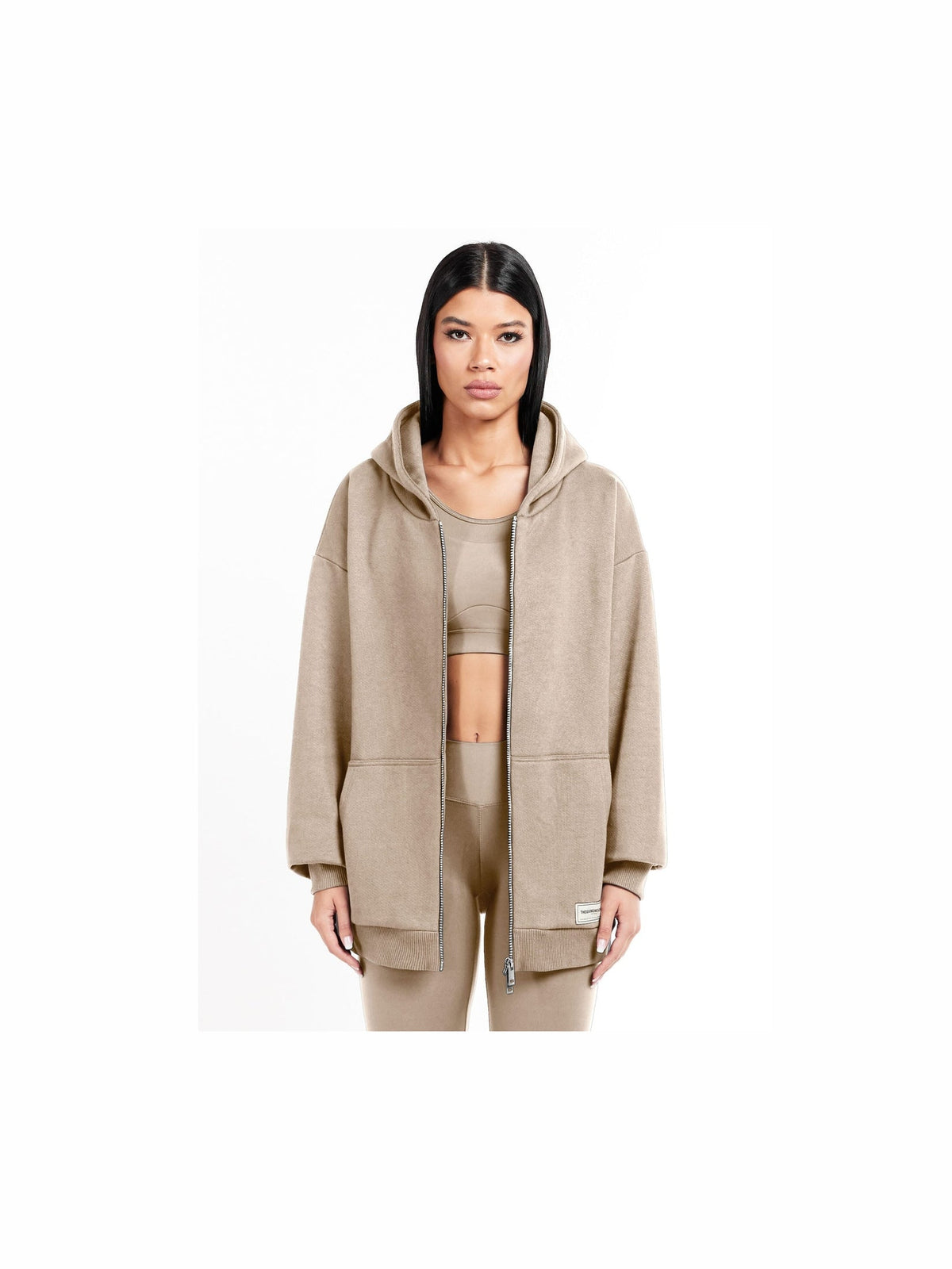 THE GIVING MOVEMENT OVERSIZED ZIP HOODIE