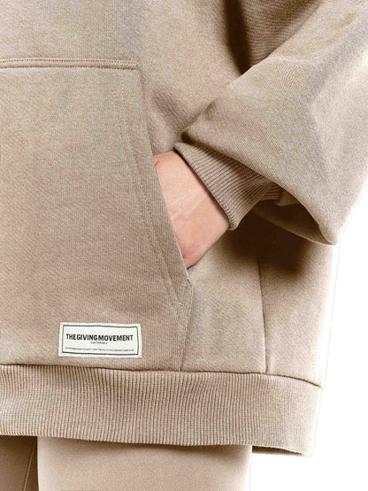 THE GIVING MOVEMENT OVERSIZED ZIP HOODIE
