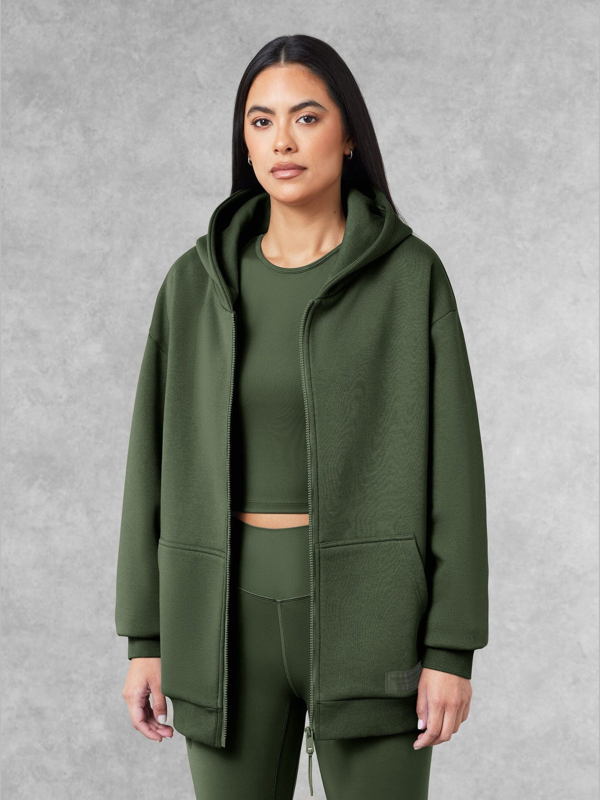 THE GIVING MOVEMENT OVERSIZED ZIP HOODIE