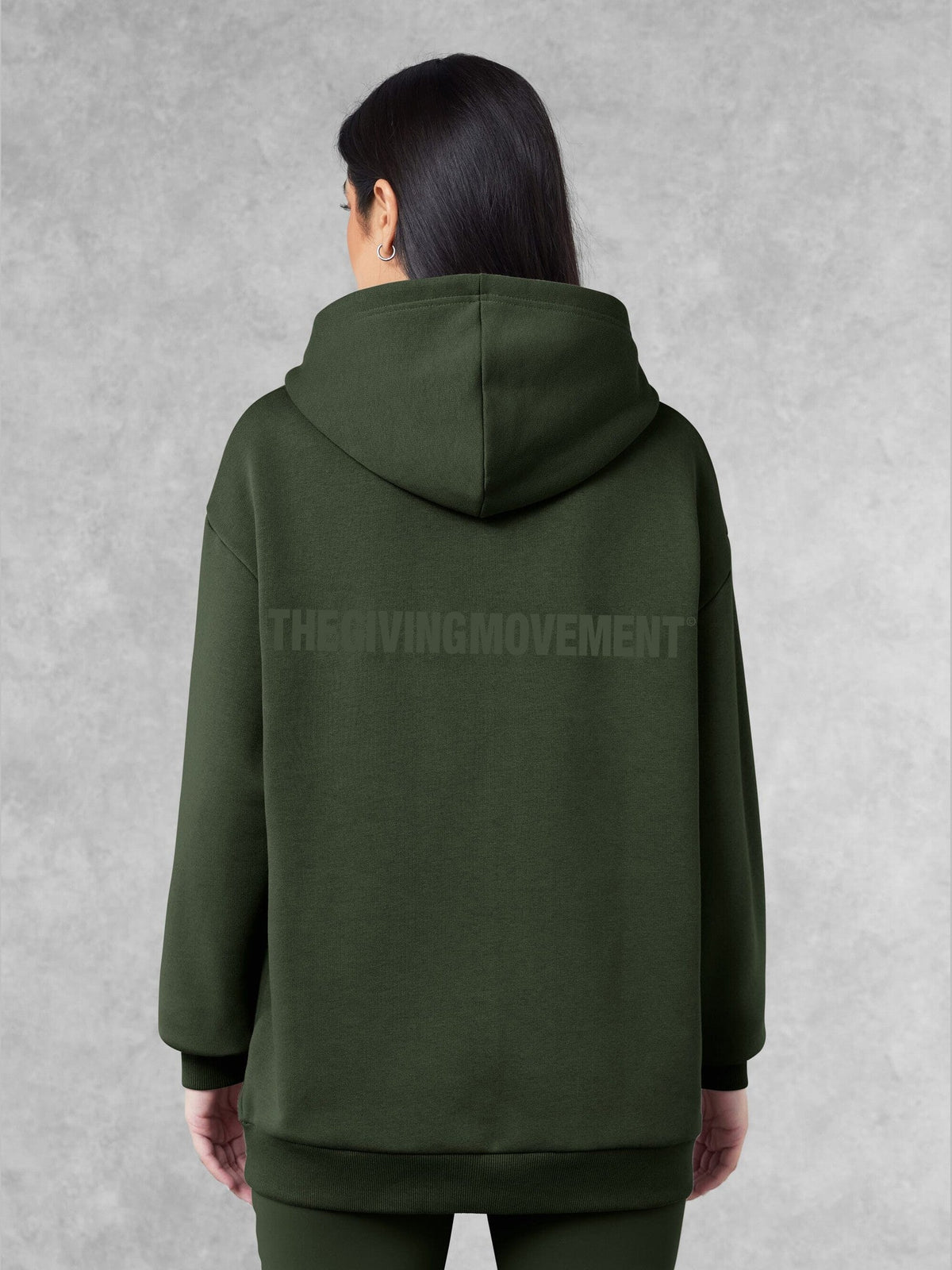 THE GIVING MOVEMENT OVERSIZED ZIP HOODIE