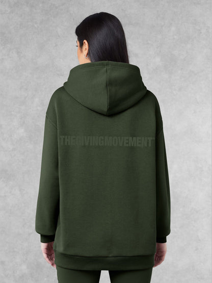 THE GIVING MOVEMENT OVERSIZED ZIP HOODIE