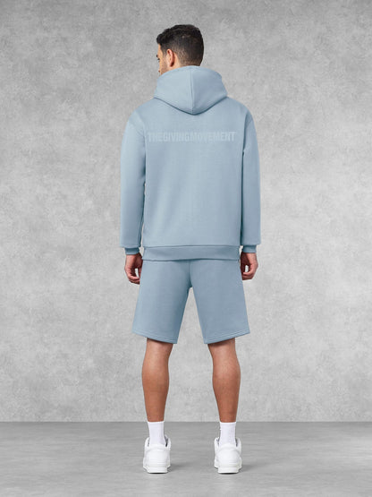 THE GIVING MOVEMENT COTTON OVERSIZED ZIP HOODIE