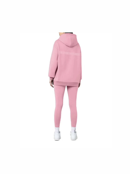 THE GIVING MOVEMENT COTTON OVERSIZED ZIP HOODIE