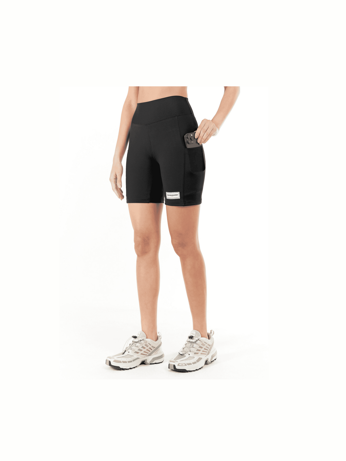 THE GIVING MOVEMENT RECYCLED BIKER SHORT 2.0 + POCKET