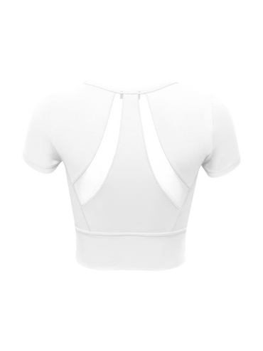 YVETTE CROPPED T-SHIRT FLORA