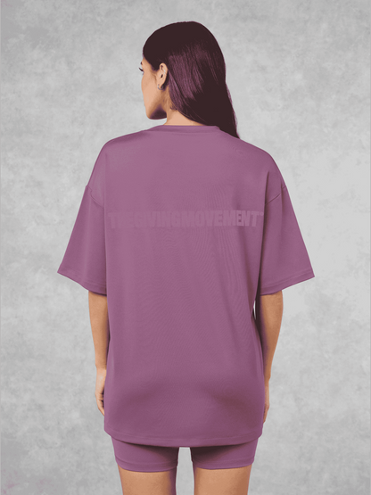 THE GIVING MOVEMENT SOFTSKIN OVERSIZED T- SHIRT