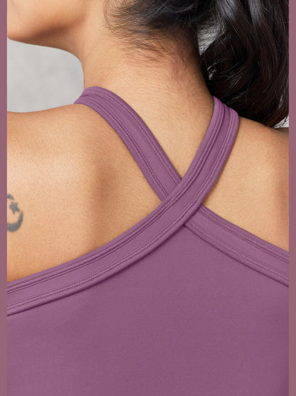 THE GIVING MOVEMENT SOFTSKIN HALTER NECK TOP