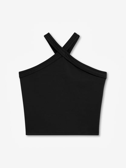 THE GIVING MOVEMENT SOFTSKIN HALTER NECK TOP