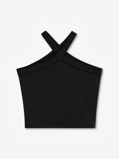 THE GIVING MOVEMENT SOFTSKIN HALTER NECK TOP