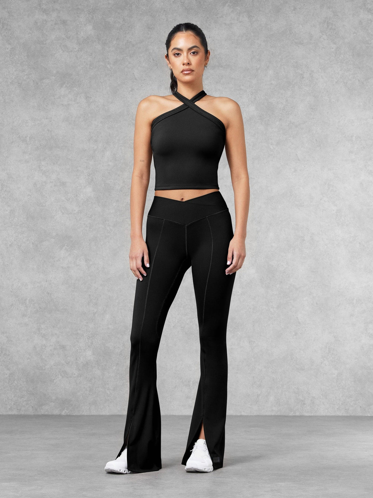 THE GIVING MOVEMENT SOFTSKIN HALTER NECK TOP