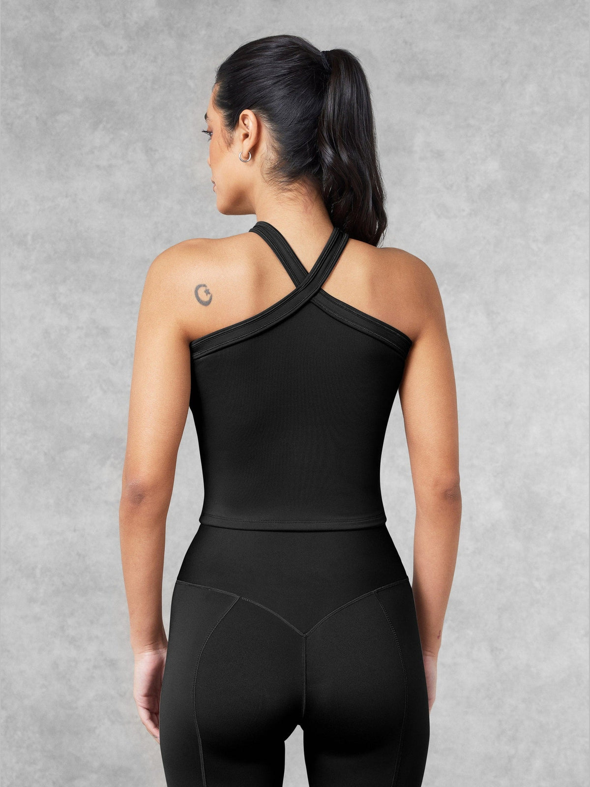 THE GIVING MOVEMENT SOFTSKIN HALTER NECK TOP
