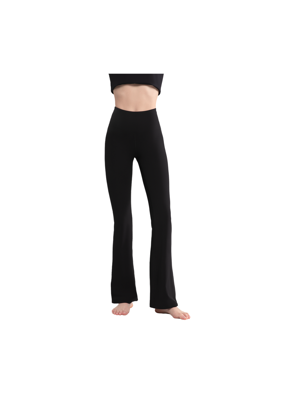 YVETTE RIB FLARED PANT