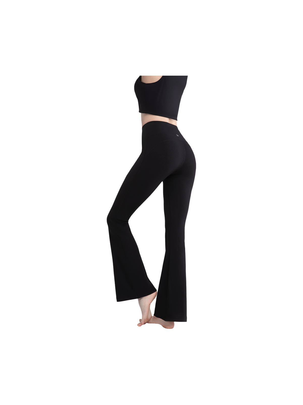 YVETTE RIB FLARED PANT