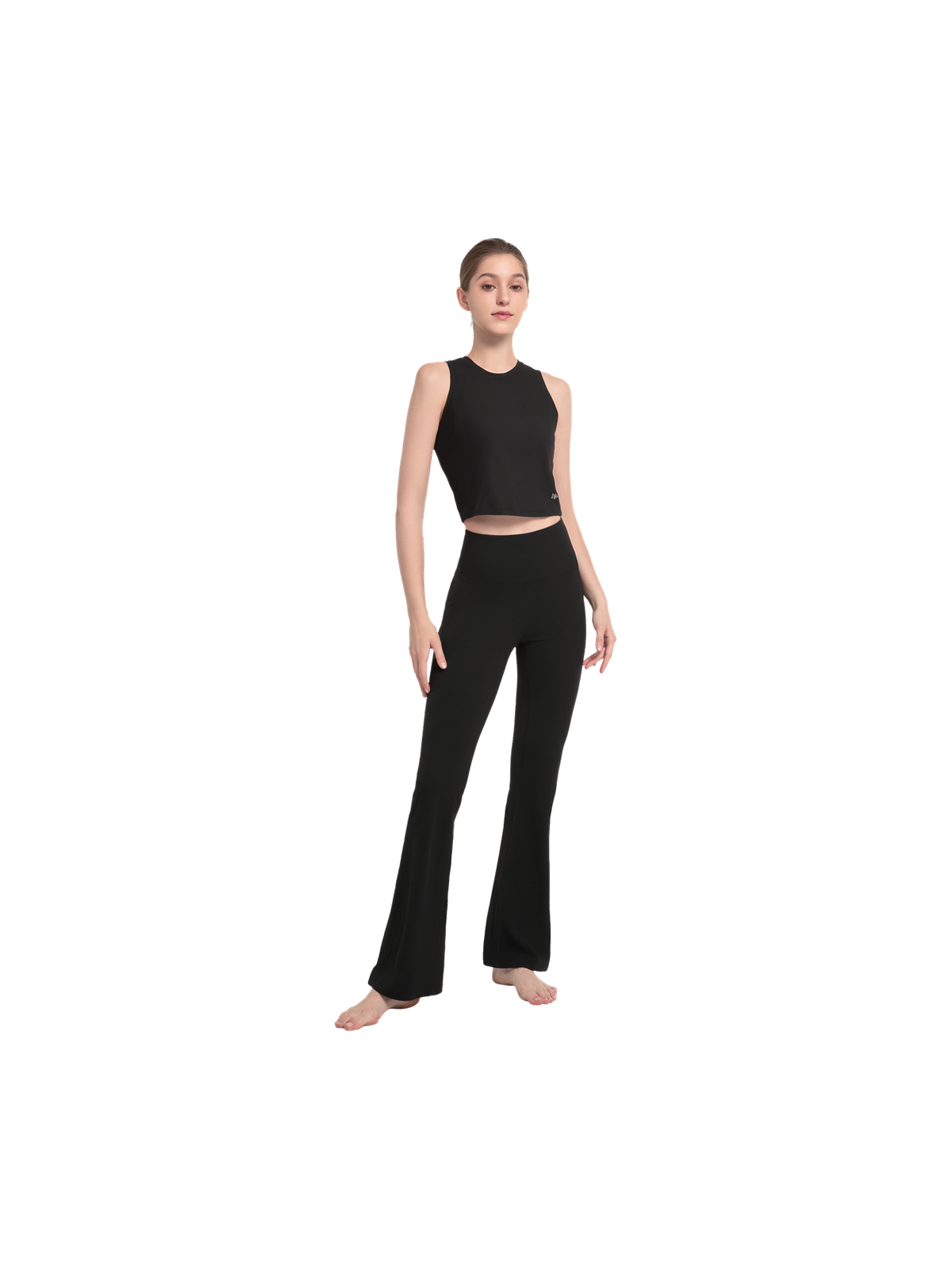 YVETTE RIB FLARED PANT