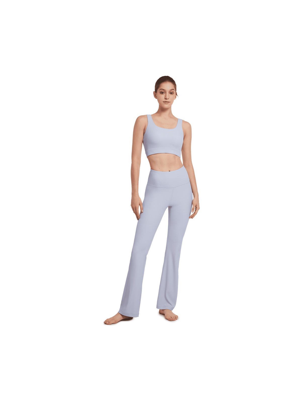 YVETTE RIB FLARED PANT