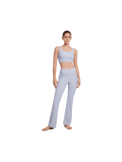 YVETTE RIB FLARED PANT