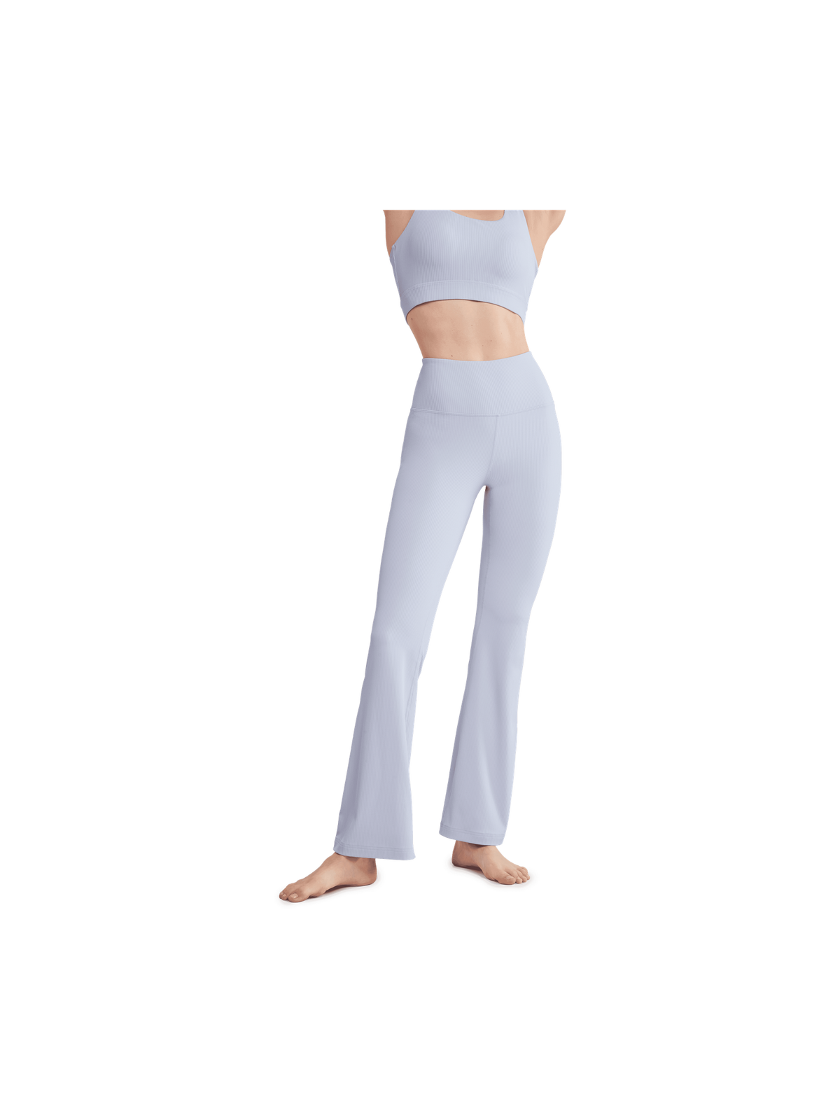 YVETTE RIB FLARED PANT