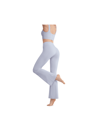 YVETTE RIB FLARED PANT