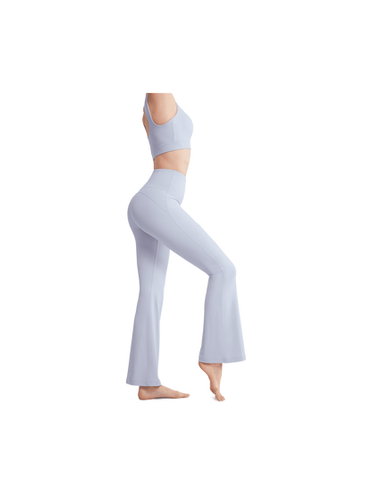 YVETTE RIB FLARED PANT