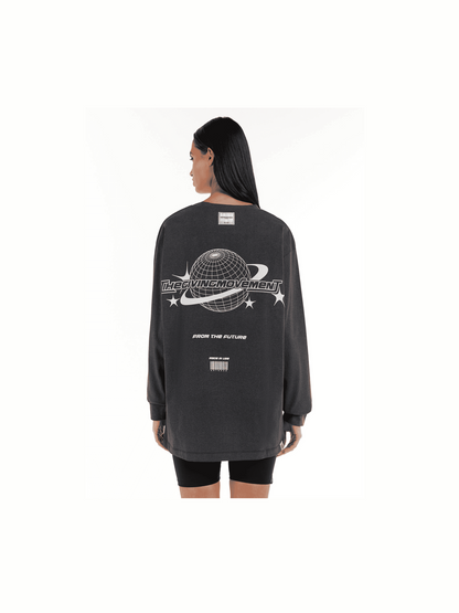THE GIVING MOVEMENT LS PRINTED TOP