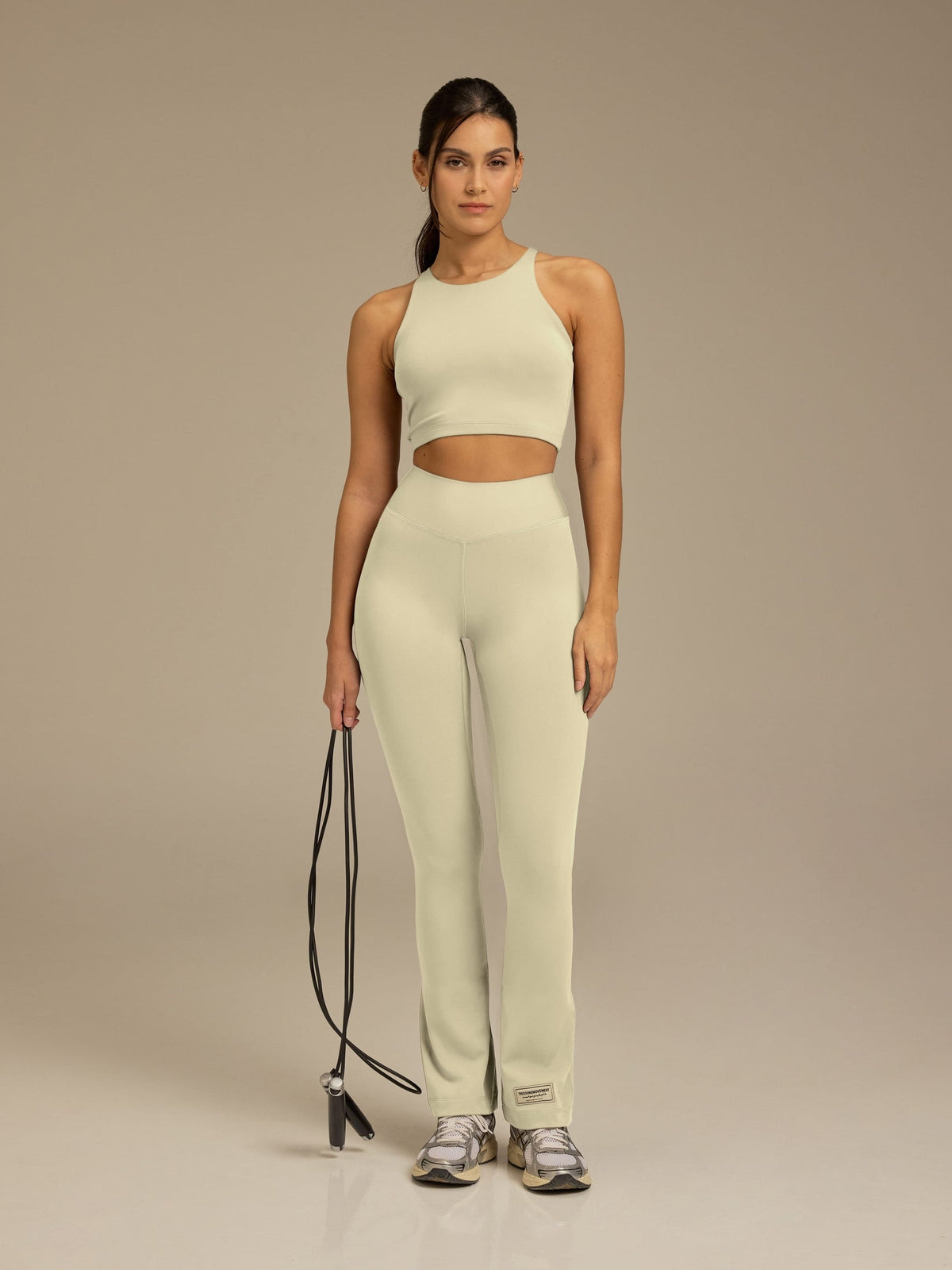 THE GIVING MOVEMENT SOFTSKIN FLARED 30.5 INCH LEGGING