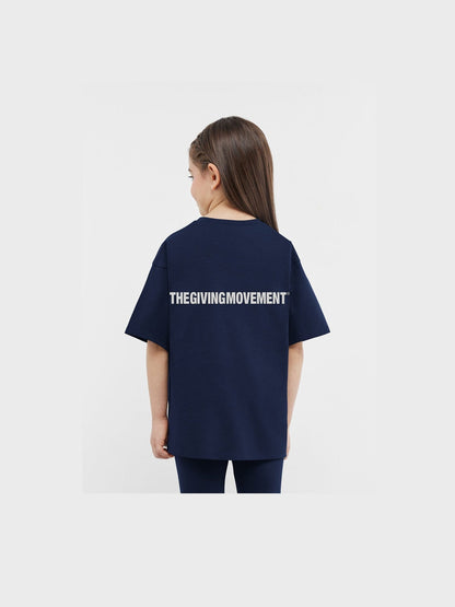 THE GIVING MOVEMENT KIDS SOFTSKIN OVERSIZED T-SHIRT