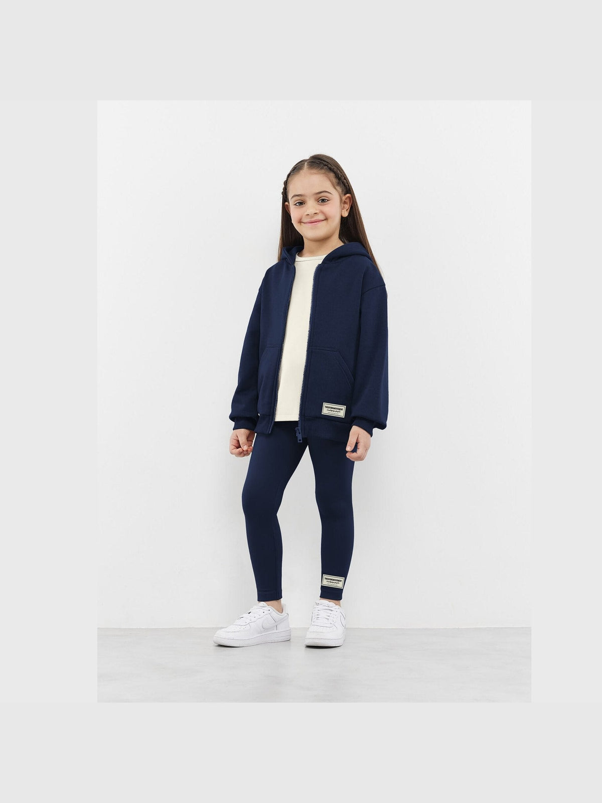 THE GIVING MOVEMENT KIDS COTTON ZIP HOODIE