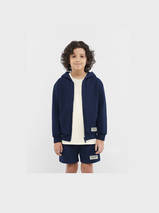 THE GIVING MOVEMENT KIDS COTTON ZIP HOODIE
