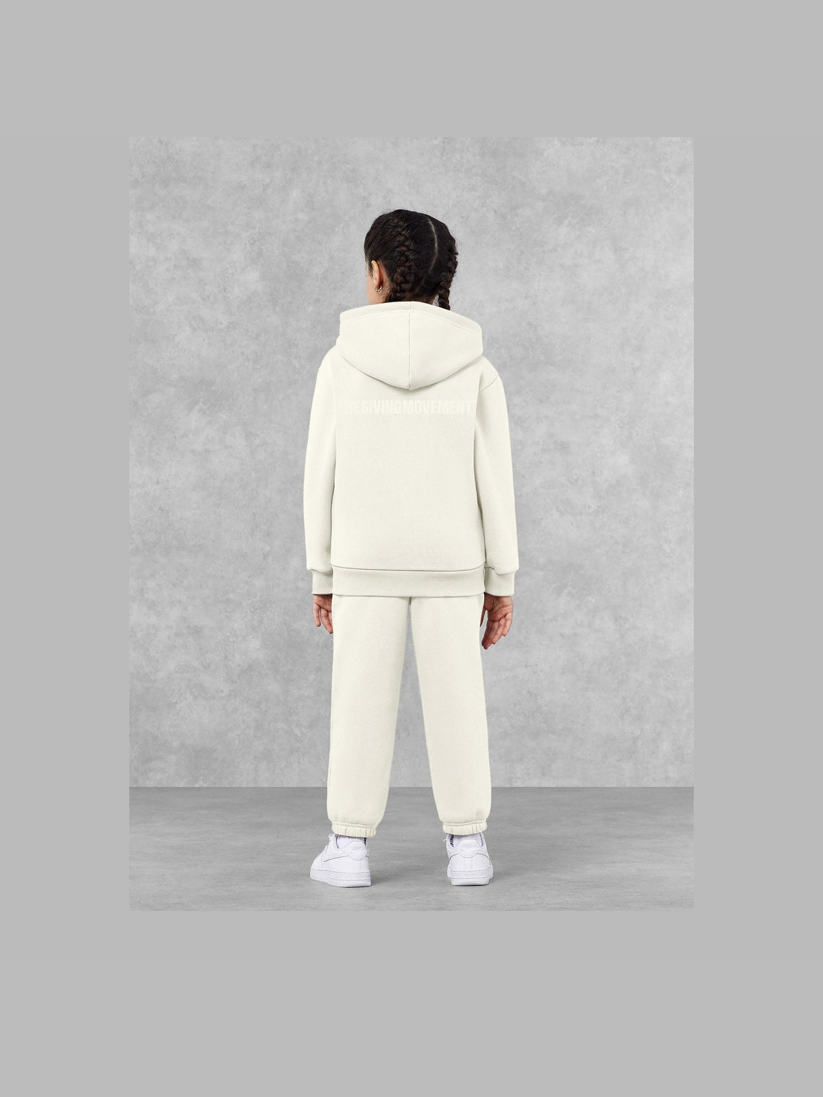 THE GIVING MOVEMENT KIDS COTTON ZIP HOODIE