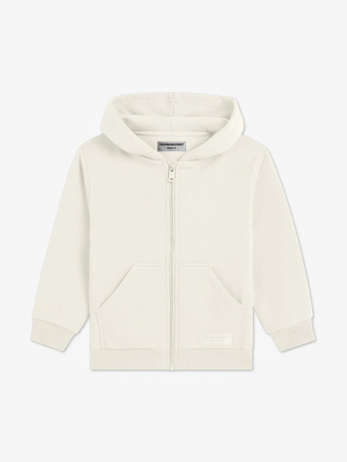 THE GIVING MOVEMENT KIDS COTTON ZIP HOODIE