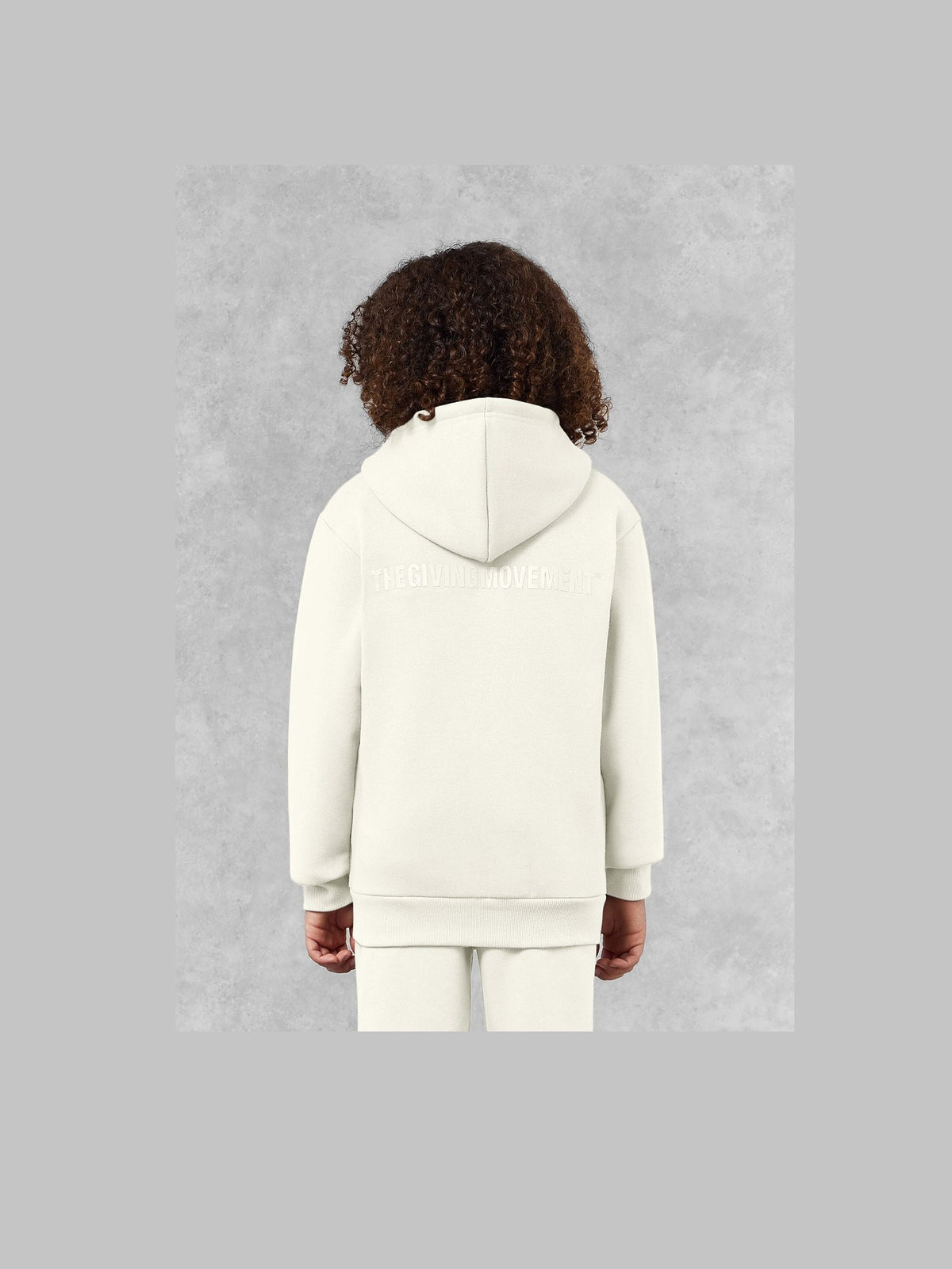 THE GIVING MOVEMENT KIDS COTTON ZIP HOODIE