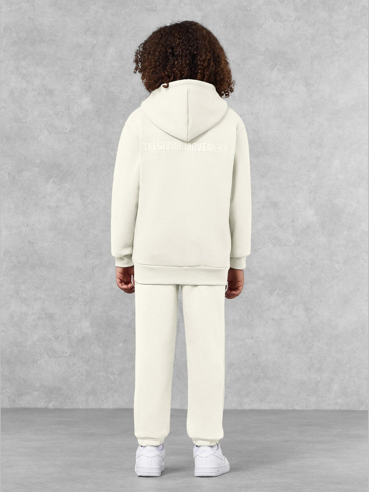 THE GIVING MOVEMENT KIDS COTTON ZIP HOODIE