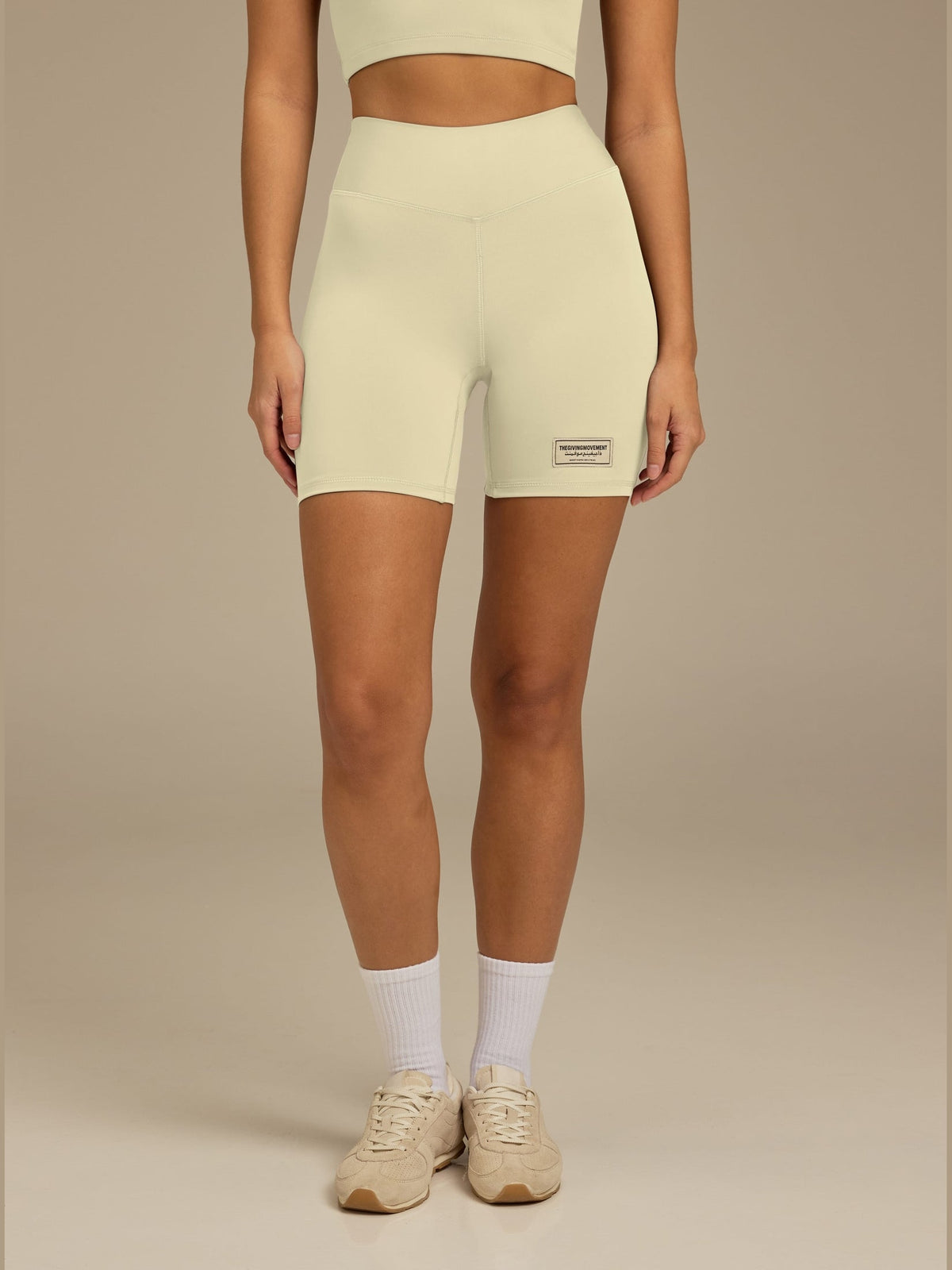 THE GIVING MOVEMENT SOFTSKIN BIKER SHORTS