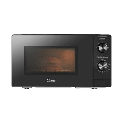 Midea 20L Microwave Oven - 700W [Black], MM7P012MZ-BK