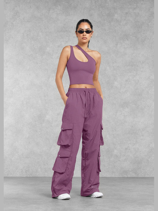 THE GIVING MOVEMENT SOFTSKIN ASYMMETRIC VEST