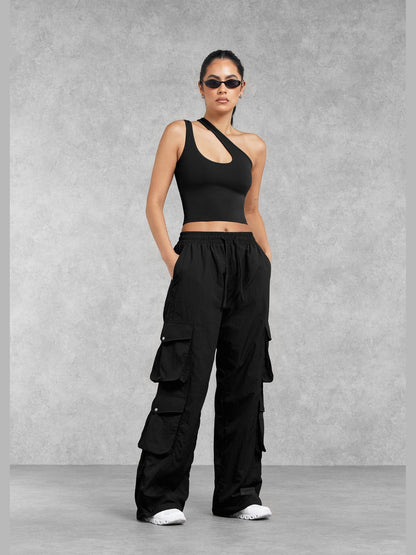 THE GIVING MOVEMENT SOFTSKIN ASYMMETRIC VEST