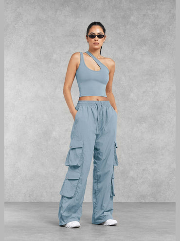 THE GIVING MOVEMENT SOFTSKIN ASYMMETRIC VEST