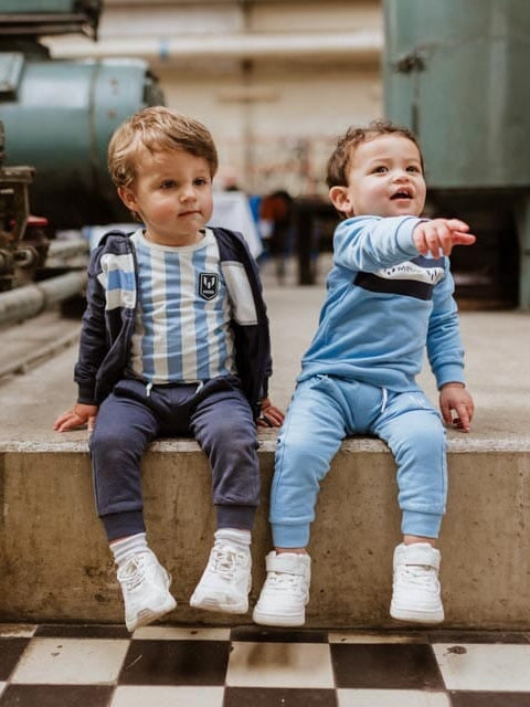 VG X MESSI 2 PCE BABYSUIT LS