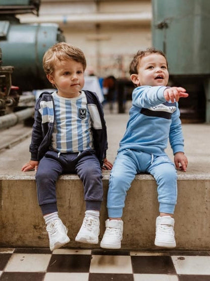 VG X MESSI 2 PCE BABYSUIT LS